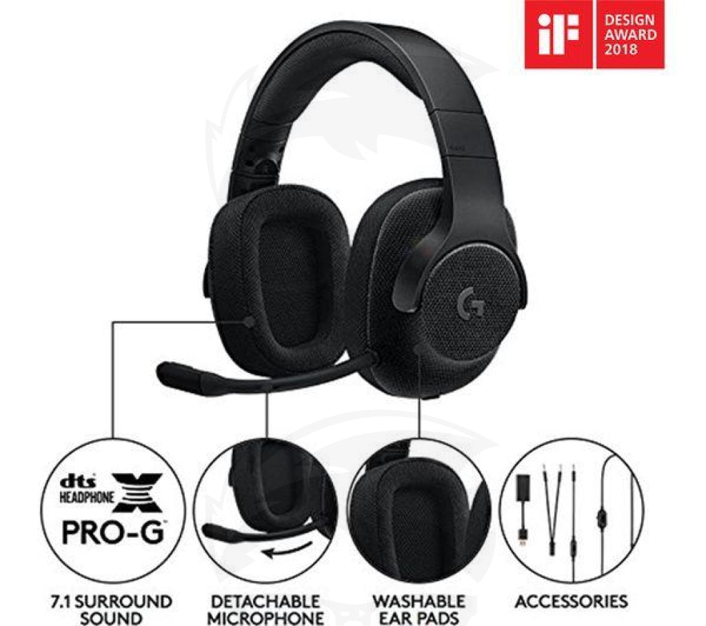 Logitech G433 7.1 Wired Surround Gaming Headset Logitech G433 7.1 Wired Surround Gaming Headset